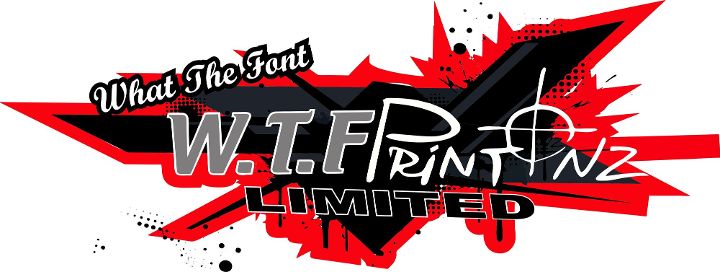 WTF Print NZ logo
